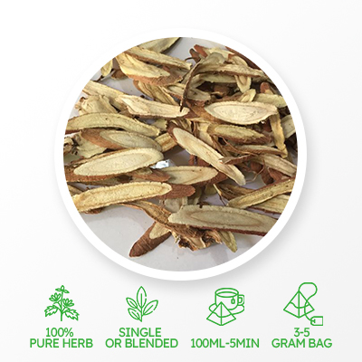 Чай из кусочков корня солодки