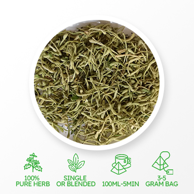 Чай с цветками жимолости Купажированный детокс-чай 